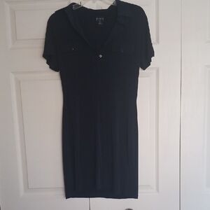 Enfocus Studio Elegant Navy Dress